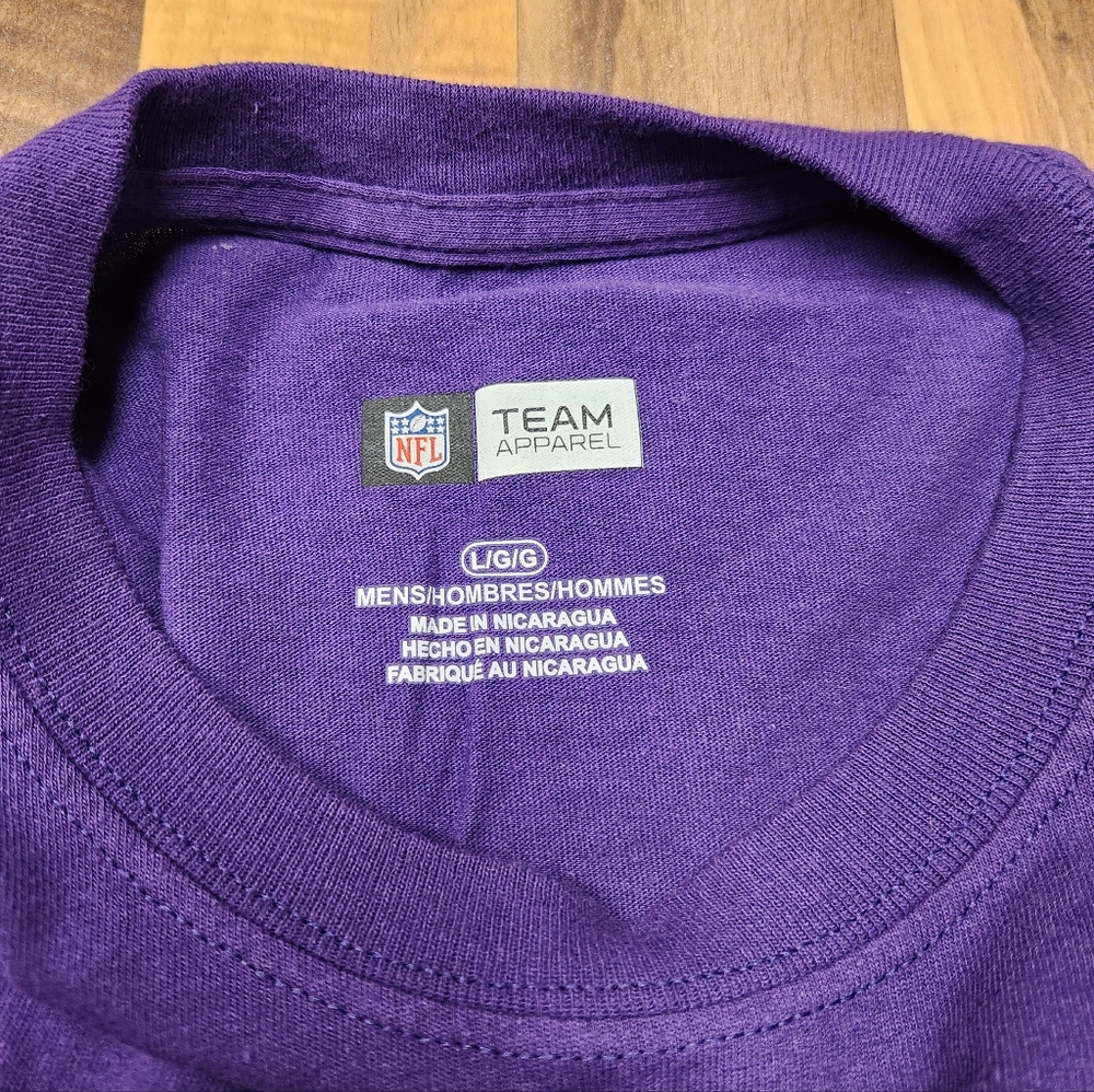 MINNESOTA VIKINGS T-SHIRT Size Large - Picture 6 of 7